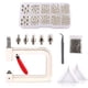 thumbnail image 1 of Toystoory Juego de máquina de ajuste de perlas de 4-10mm, botones de remache, fijación de cuentas, sombrero, , camisa, pantalones, accesorio de Tela de costura y artesanía Tipo 27, 1 of 6