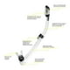 thumbnail image 2 of Esnorquel Cressi Supernova Dry Claro/Plata, 2 of 3