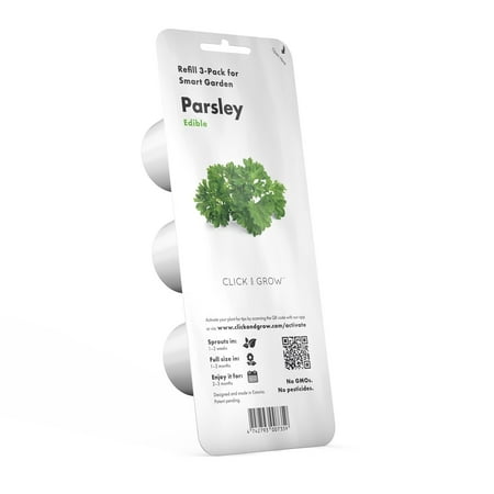 Click & Grow Parsley 3 Piece Plant Pod Grow Kit (Best Way To Grow Parsley)