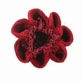 thumbnail image 2 of New Dance Skating Lace Velet Edge Hair Nets Bun Cover Ballet Crochet Snood Updo Styling Tool COFFEE, 2 of 8