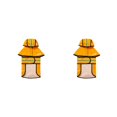 thumbnail image 4 of Greeniant Raya reflectante nocturna Universal Pets Chubasquero impermeable con capucha Chaqueta de lluvia Abrigo Impermeable a prueba de lluvia Amarillo S 2piezas, 4 of 6