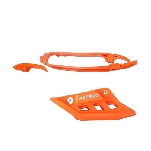 Acerbis 2984795226 Chain Guide and Slider Kit - Orange