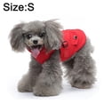 thumbnail image 2 of Chaqueta con cinturón de seguridad Abrigo de invierno para cachorros - ropa para cachorros, 2 of 5