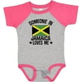 thumbnail image 3 of Inktastic Jamaican Vacation Someone in Jamaica Loves Me Boys or Girls Baby Bodysuit, 3 of 5