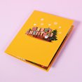 thumbnail image 3 of Generic 3D Pop-Up Holiday Greeting Cards with Envelopes - Perfect for Christmas, New Year, and Festive Celebrations (Multicolor, Cute Design, Blank Inside for Messages), 3 of 6