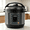 Black-3QT, variant on Atilioo 6QT Electric Pressure Cooker, 16-in-1 Multi Cooker, Stainless Steel Non-Stick Pot, Yogurt Maker, Rice Cooker, Slow, Sauté Steamer with Recipe, Silver