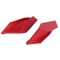 thumbnail image 4 of Ailes Aérodynamiques pour Moto Spoiler Aile Accessoire de Modification Universel Rouge, 4 of 5