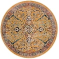 thumbnail image 2 of Rugs.com Lola Collection Rug – 4 Ft Round Yellow Medium Rug Perfect For Kitchens, Dining Rooms, 2 of 8
