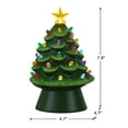 thumbnail image 3 of Mr. Christmas 8 in. Nostalgic Ceramic Tree - Green, 3 of 3