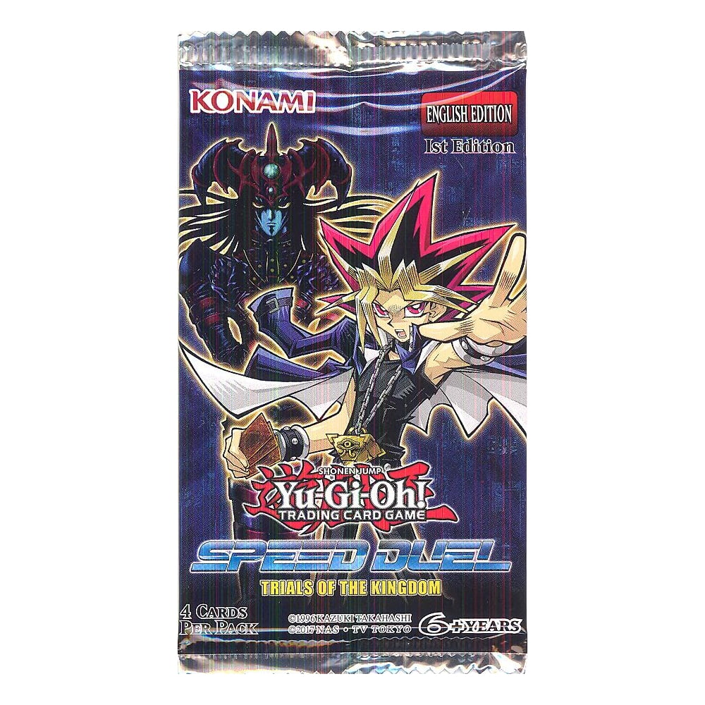 YuGiOh Cards Speed Duel Trials of the Kingdom Booster PACK (4