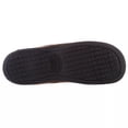 thumbnail image 2 of Isotoner Men's Memory Foam MicroTerry Lined Hoodback Eco Comfort Slippers (Ash Plaid, L(9.5-10.5)), 2 of 2