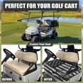 thumbnail image 4 of Whosucclay American Flag Print Golf Cart Seat Protector, Storage Pockets Golf Cart Seat Cover 4 Front Pockets Golf Cart Seat Towel Blanket Cover for Most 2 Seats, 4 of 7
