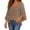 Khaki, variant on Women's Sparkly V Neck Poncho Top Slit Sleeve Sequin Blouse Glitter Mesh Tunic for Party Evening Casual Wear