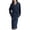 Navy, variant on AOOCHASLIY Bath Robes for Women Clearance Winter Warm Nightgown Couple Bathrobe Men and Ladies Autumn and Winter Nightgown