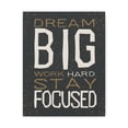thumbnail image 5 of Inspirational Wall Art Dream Big Stay Focused Motivation Wall Decor for Home Office Gym Inspiring Success Quote Print Ready to Hang Unframed, 5 of 13