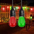 thumbnail image 4 of Bombillas navideñas VISTERLITE S14, rojo y verde, 1 W, 24 unidades, 4 of 7