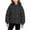 Black, variant on StSilkitty Puffer Jacket for Boys Girls Long Sleeve Button down Jacket Coat Fall Winter Casual Fashion Outerwear Size 3-12