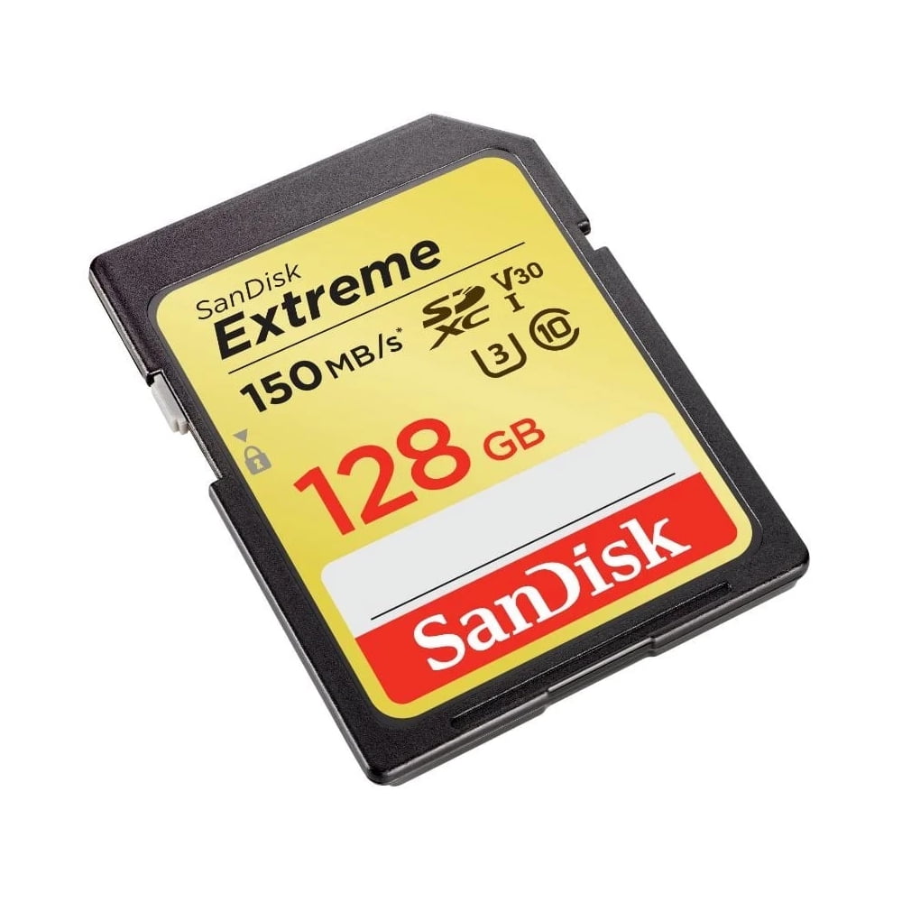 SanDisk Extreme® SDXC™ UHS-I card, 128GB - SDSDXV5-128G-CWCIN