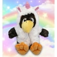 thumbnail image 4 of DolliBu Sitting Crow Unicorn Plush Stuffed Animal Toy - Super Soft Birdcorn Dress Up with Removable Plush Unicorn Outfit, Cute Fantasy Pet Life Gift - 9.5 Inches, 4 of 6