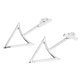 thumbnail image 3 of Triángulo Pendientes De Moda De Joyería Cuelgan Geométricas Perno Prisionero Del Oído Pteado Sunnimix none, 3 of 7