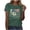 #01 Green, variant on Womens T Shirts Trendy Crew Neck Soccer Graphic Tees Casual Summer Versatile Short Sleeve Going Out Tops S