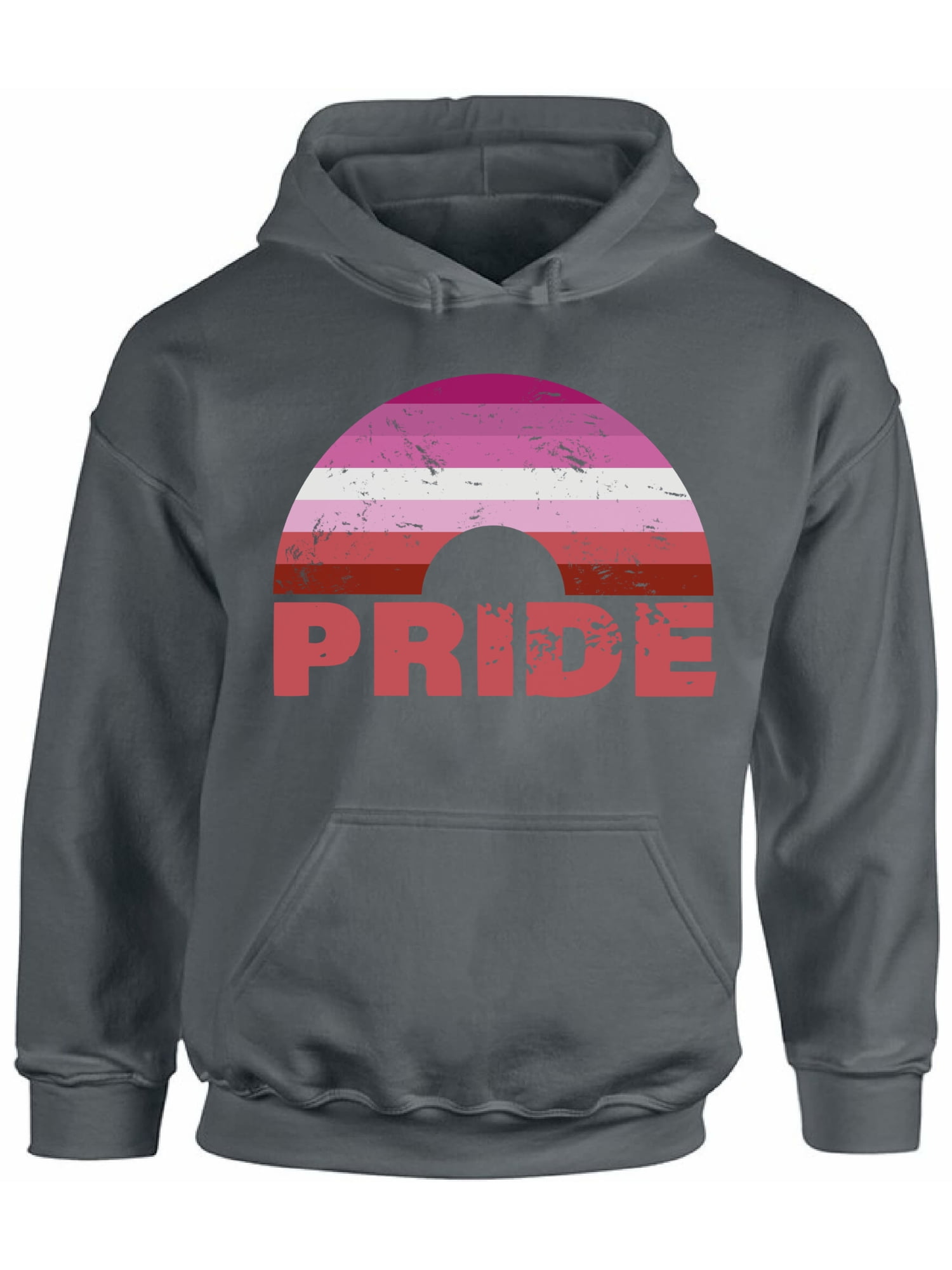 Awkward Styles Awkward Styles LGBTQ Pride Hoodie Gay Hooded Sweatshirt Rainbow