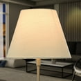 thumbnail image 3 of Better Homes & Gardens White Textured Fabric Empire Lamp Shade, 3 of 7