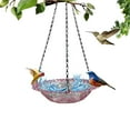 LQXZWJY Bird Bath Hanging Bird Feeder CARGEN Garden Bird Bat Bird