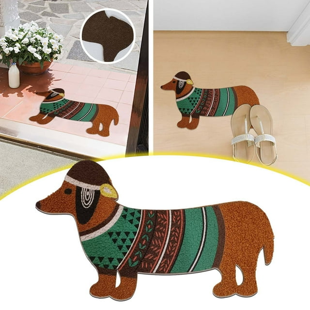 Funny Christmas Doormat Welcome Season Winter Christmas Decorative Doormat For Indoor And Outdoor 12x20 Inches