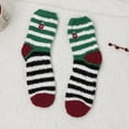 thumbnail image 2 of Diufon Christmas Socks for Women Thickened Fuzzy Socks Cute Graphic Fleece Cozy Warm Socks Slipper Socks, 2 of 3