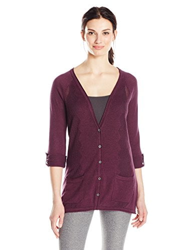 royal purple cardigan