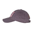 thumbnail image 2 of WITHMOONS Baseball Cap Distressed Trucker Hat Flag Stars Stripes KR1189 (Purple), 2 of 4