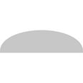 thumbnail image 5 of Ekena Millwork 42"W x 11-1/2"H x 2"P Elliptical 4 Spoke Architectural Grade PVC Pediment, 5 of 7