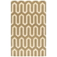 thumbnail image 3 of SAFAVIEH Cambridge Oswald Geometric Wool Area Rug, Gold/Gray, 5' x 8', 3 of 8