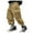 Khaki, variant on Boys Pants Casual Cargo Trousers for Sports Activewear Kids Solid Color Loose Fit Easy Care Trendy Boys Pants