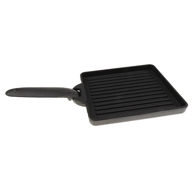 Fissman Cast Iron Square Grill Pan With Pot Mouth Induction Cooker Steak  Skillet - Pans - AliExpress