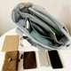 thumbnail image 4 of Bolso bandolera vintage de lona para hombre y mujer | Correa ajustable para el hombro | Mochila para portátil de 12,5 pulgadas | Mochila escolar con funda acolchada | Maletín de viaje, trabajo y, 4 of 8