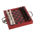 thumbnail image 2 of Retro Terracotta Chess Set for Kids Adults Classic Family Chess Board Zulema guerreros de terracota ajedrez, 2 of 8