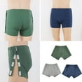 thumbnail image 2 of RYUJNDK Men Post Surgical Underwear Adaptive Underwear Tear Away Boxers Briefs Incontinences Underpant Reusable Stick On Shorts, 2 of 13