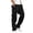 Black, variant on Mens Cargo Pants Elastic Waist Casual Outdoor Hiking Pants for Men Athletic Joggers Sweatpants,Gray(XXXL)