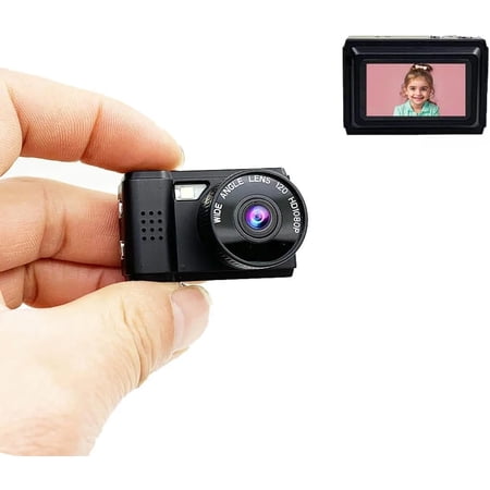 Wireless Spy Camera Hidden Video Recording Mini Small Body Cam Pocket Secret Battery Cam, no WiFi App Needed