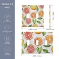 thumbnail image 2 of Yayeee Toggle Light Switch Wall Plate 2-Gang 4.56"x4.48" Decorative Outlet Cover, Candy Orange, 2 of 7