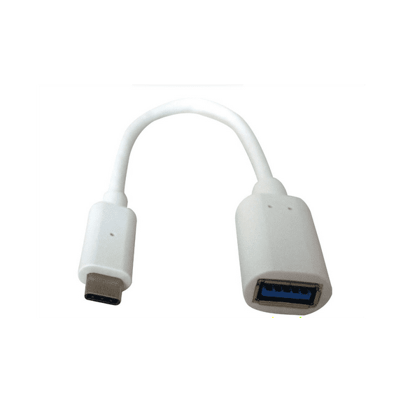 USB 3.1 Type C to USB 3.0 Type A Male-to-Female OTG Data Connector Cable Adapter USB 3.1 data cable OTG cable type-c Interface to USB3.0 Tablet PC connector(White)