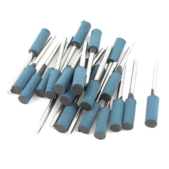 22 Pcs Rubber Cylinder Polishing Mounted Point Rotary Tool 6x3mm