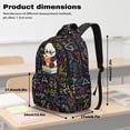 thumbnail image 7 of FKELYI Cartoon Panda Print Kids Backpack for Boys Girls 17 Inch School Backpacks with Multi-Pockets Spacious Bookbag Lightweight Casual Daypack for Elementary Student, 7 of 7