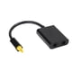 thumbnail image 1 of Injueey Divisor de audio óptico digital Adaptador divisor de puerto dual 1 entrada 2 Salida Divisor de cable óptico Hub para CD DVD Cables de audio/vídeo negro, 1 of 6