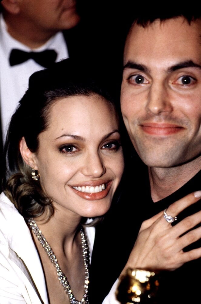 Angelina Jolie And Her Brother James Haven At The Golden Globe Awards,
January, 2000 Celebrity