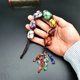 thumbnail image 3 of 7 Chakela Gemstones Crystal Hanging Ornament Decoración para El Hogar Sin barra de yeso Zulema Piedras colgantes de coches, 3 of 8