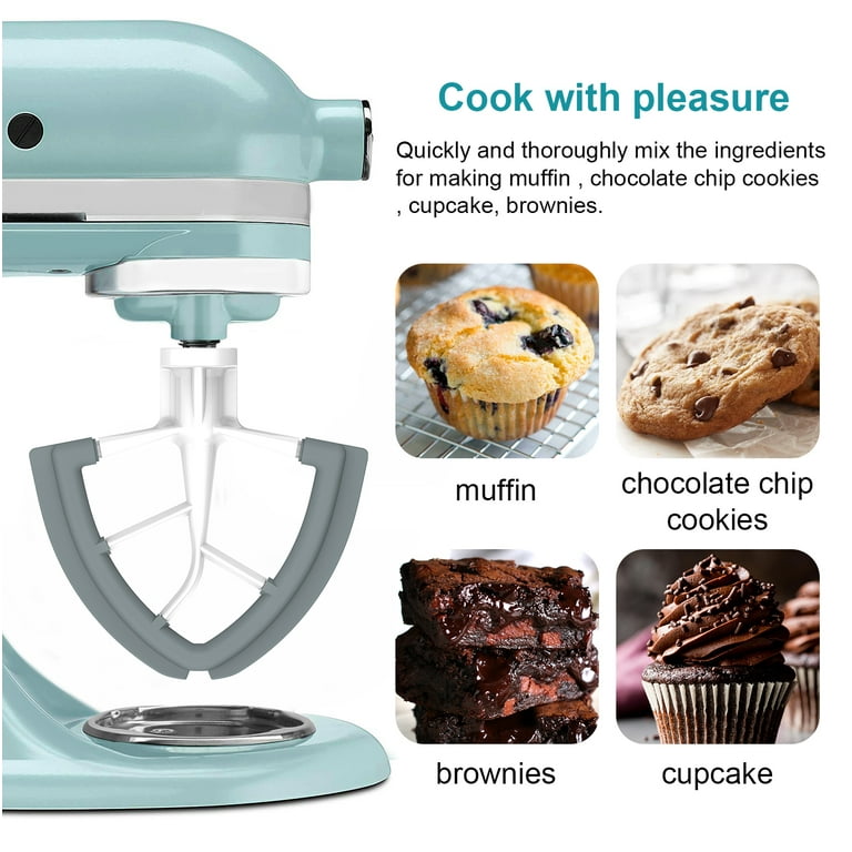 KitchenAid Flex Edge Beater: Baking Quick Tip by Cookies Cupcakes and  Cardio 