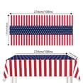 thumbnail image 5 of 1Set 4th of July Party Party Supplies Disposable Paper Plates Napkins Cups Tablecloth Kit Serves for 4th of July Independence Day July 4th Themed Celebration Picnic, 5 of 9